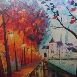 Leonid Afremov art painting 2012